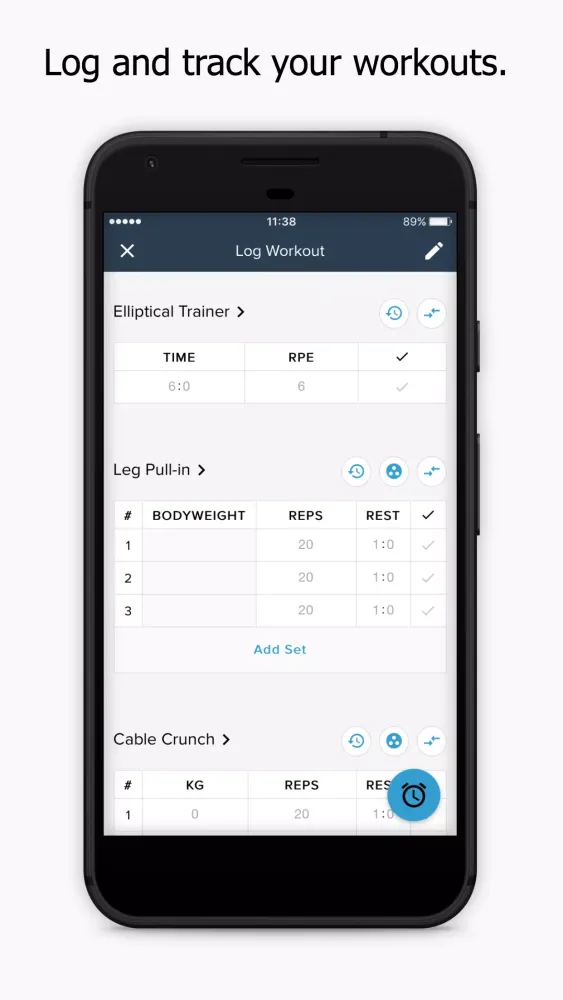 LG Health Fitness Nutrition Screenshots