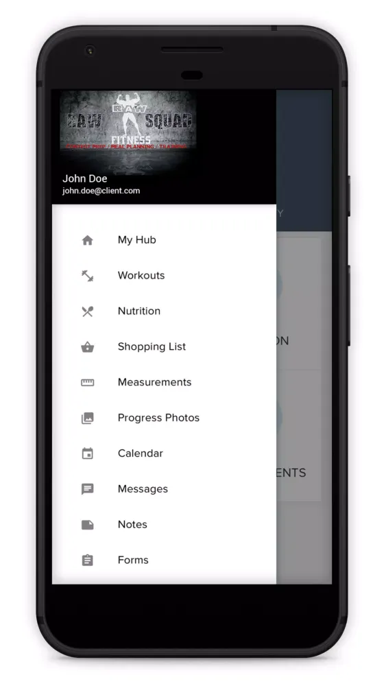RAW Fitness应用截图