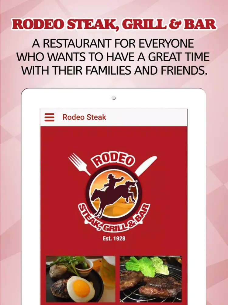 Rodeo Steak, Grill & Bar iPad 應用截圖