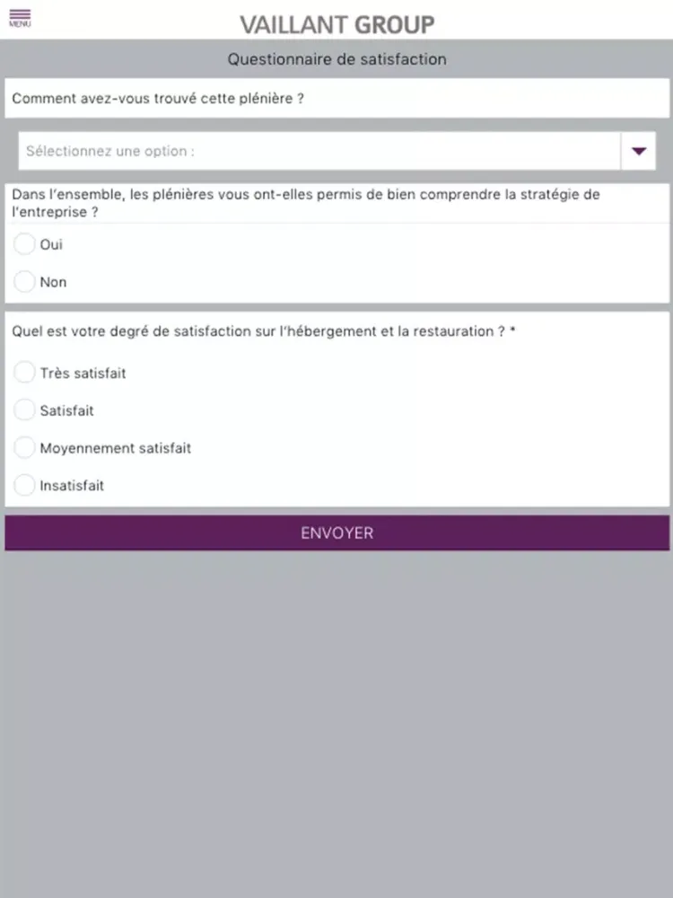 Captures d'écran de L'instant VG iPad 