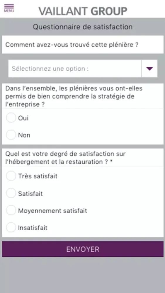 Captures d'écran de L'instant VG