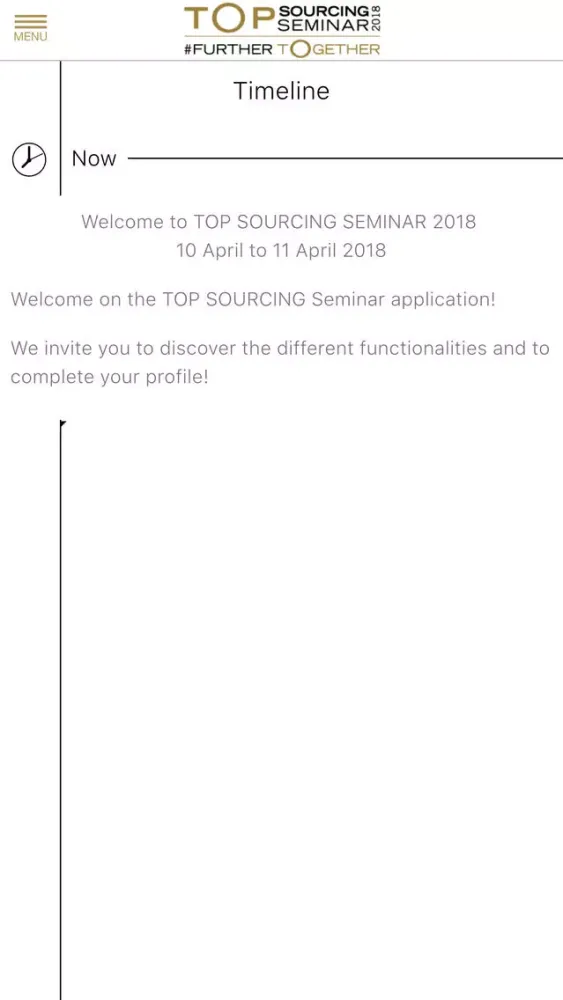 Captures d'écran de TOP SOURCING SEMINAR 2018