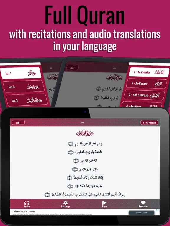 Quran Qat Pro - Muslim iPad  Screenshots