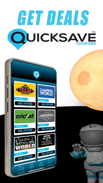 Zrzuty ekranu QuickSave Coupons