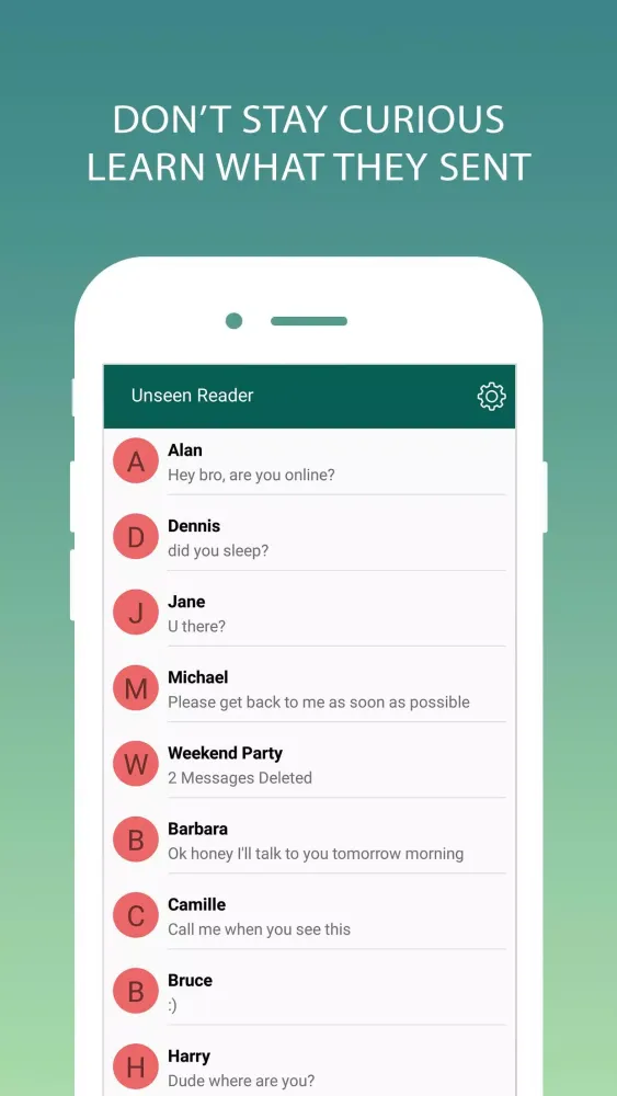 Unseen Reader Screenshots