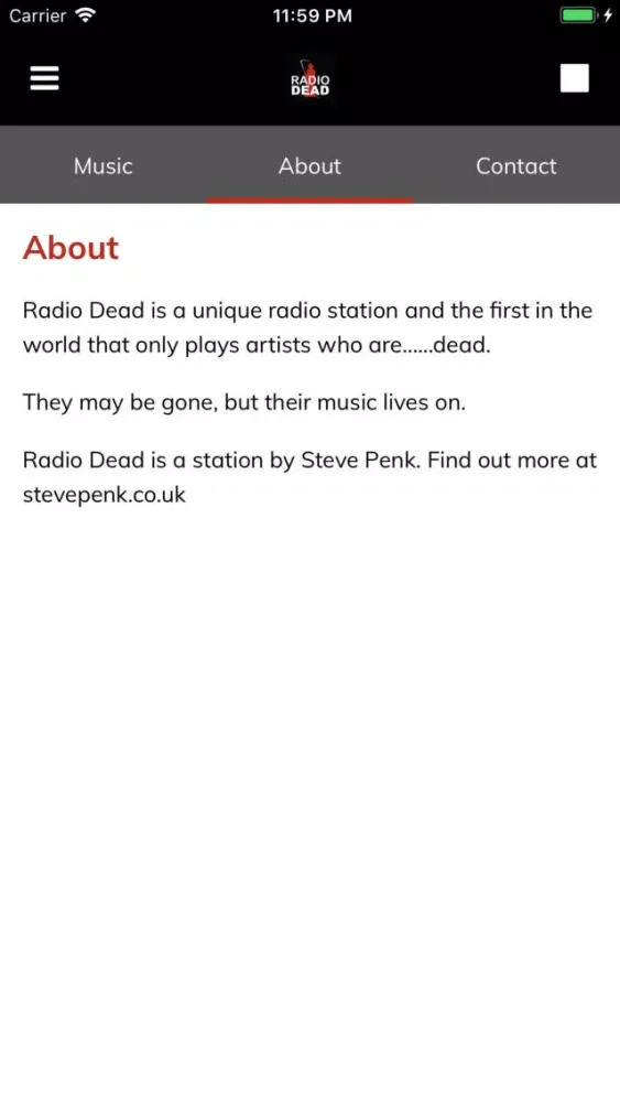 Скриншоты Radio Dead