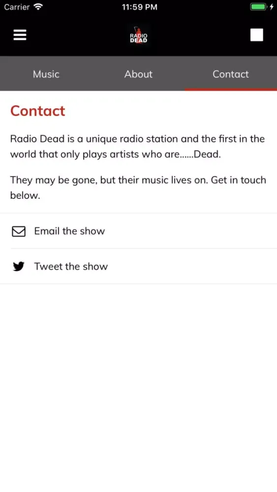 Скриншоты Radio Dead
