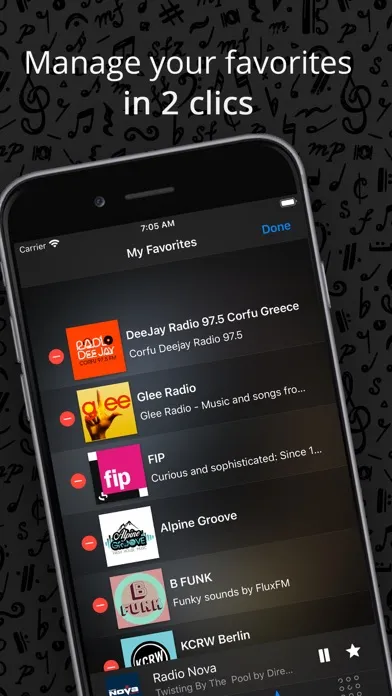 Captures d'écran de Easy Radio, Live AM FM Station