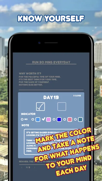 Capturas de pantalla de Grit: The X Effect Habit Maker