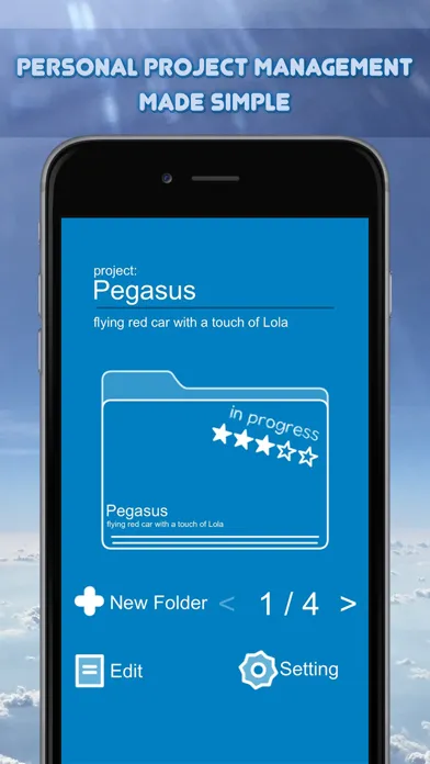 Personal project management made simple應用截圖