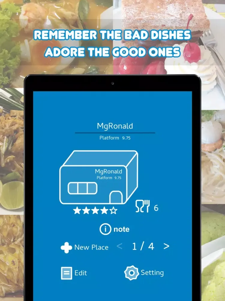 Скриншоты Restaurant Journal Exp iPad 