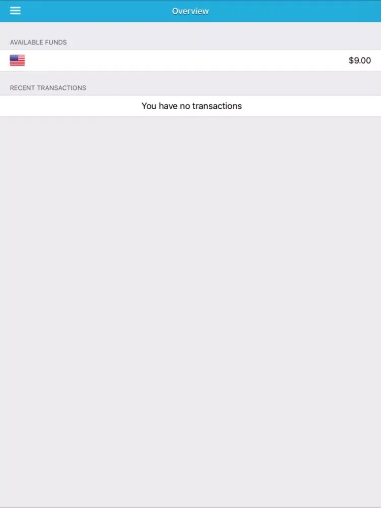 Tangkapan layar RF Payday iPad 