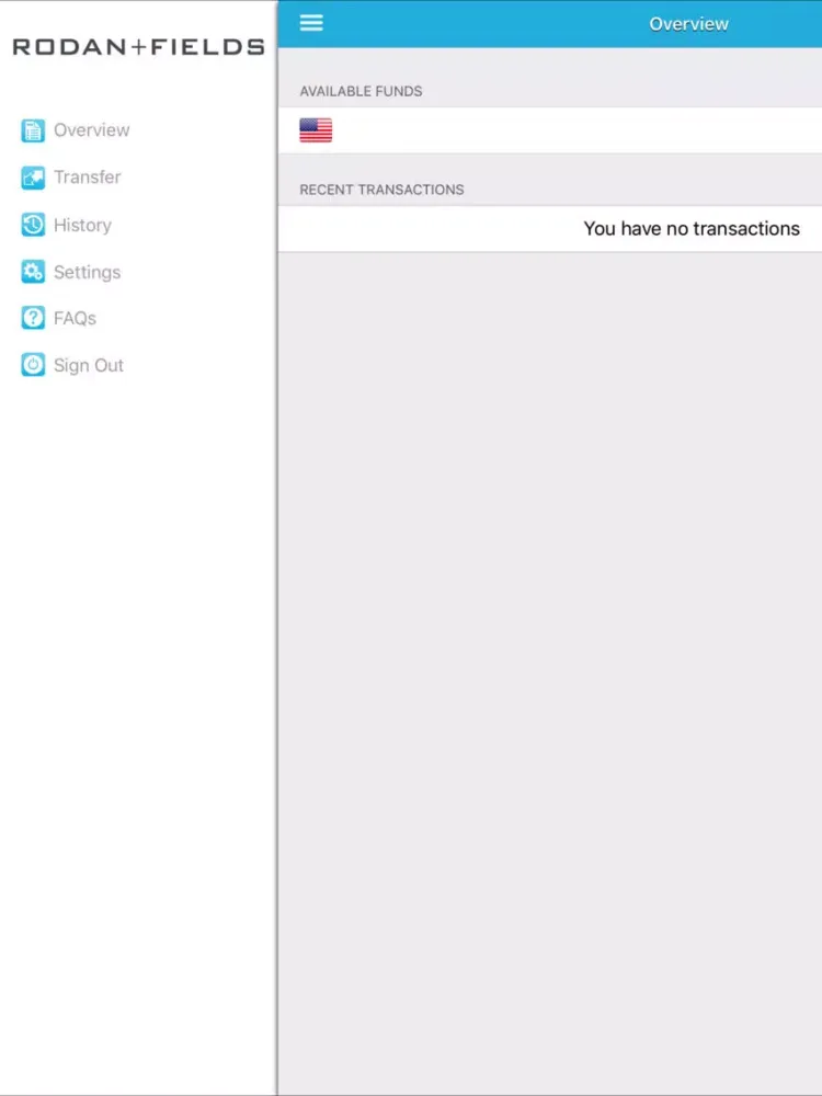 Tangkapan layar RF Payday iPad 