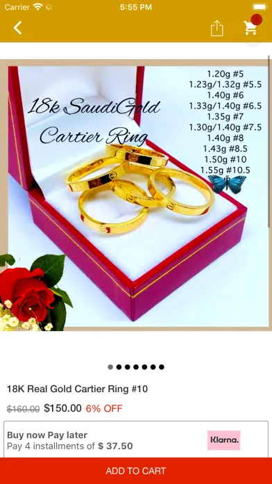 My Real Gold Jewelry LLC Ekran Görüntüleri