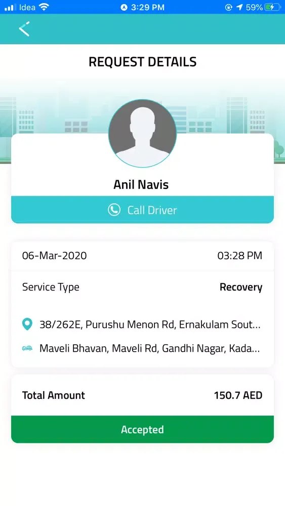 Ảnh chụp màn hình của MyRecovery - Towing Services