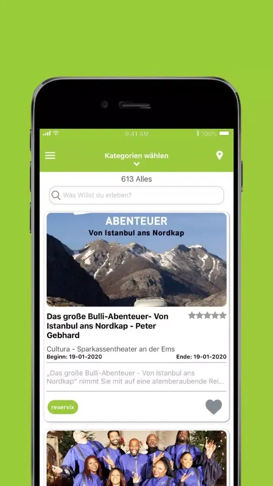 Capturas de pantalla de MyRegioApp