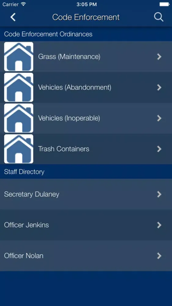Captures d'écran de Jacksonville Arkansas Police