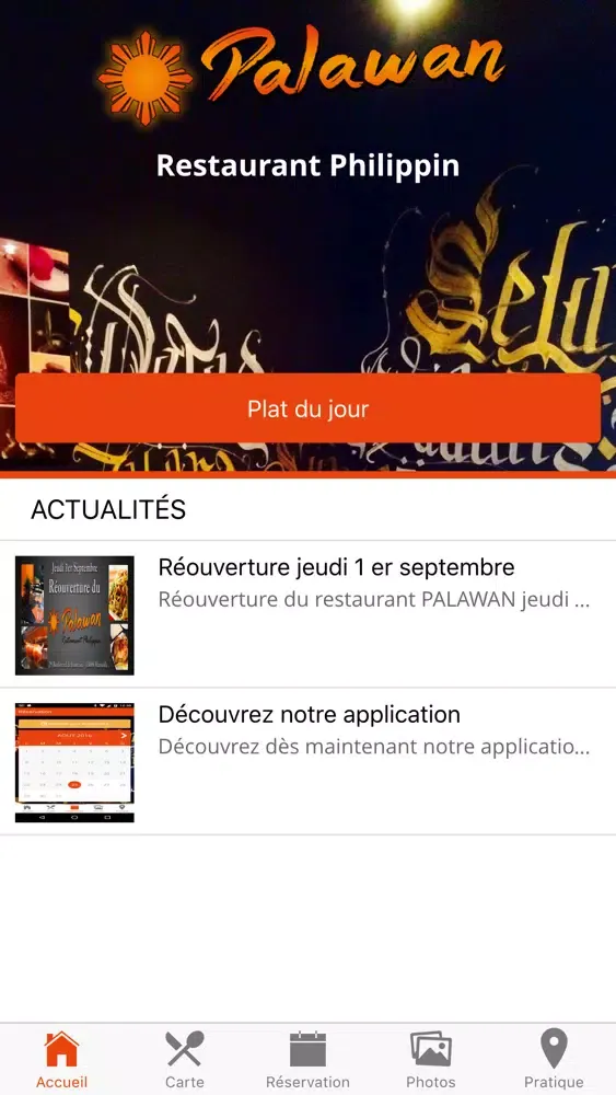 Le Palawan Philippin Marseille应用截图