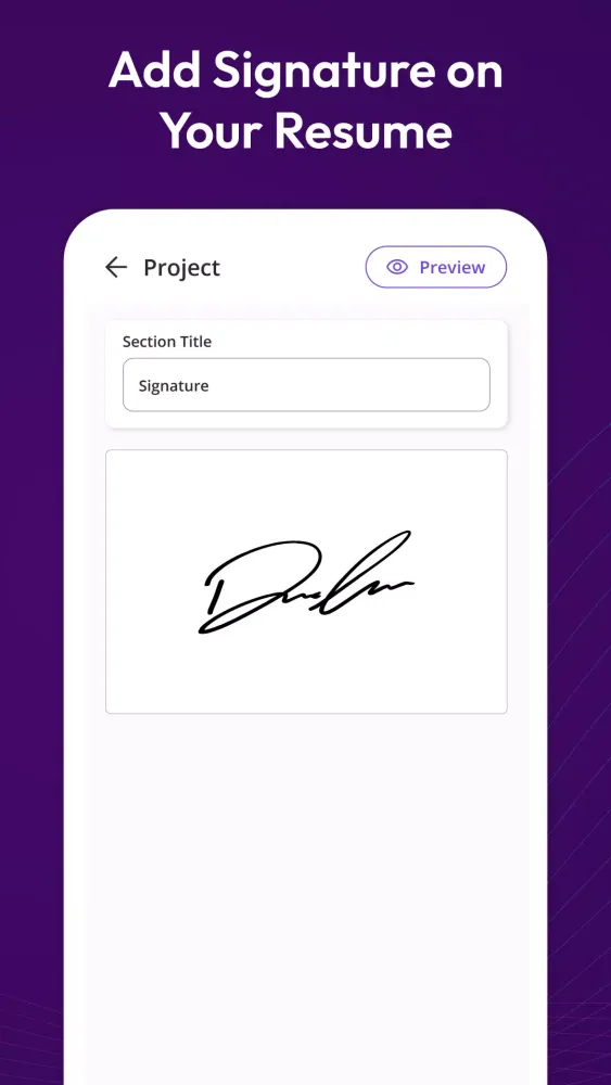 Resume Builder, CV Maker App سکرین شاٹس