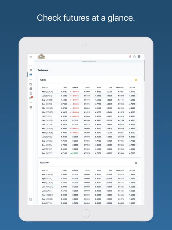 Ảnh chụp màn hình của North Dakota Mill iPad 
