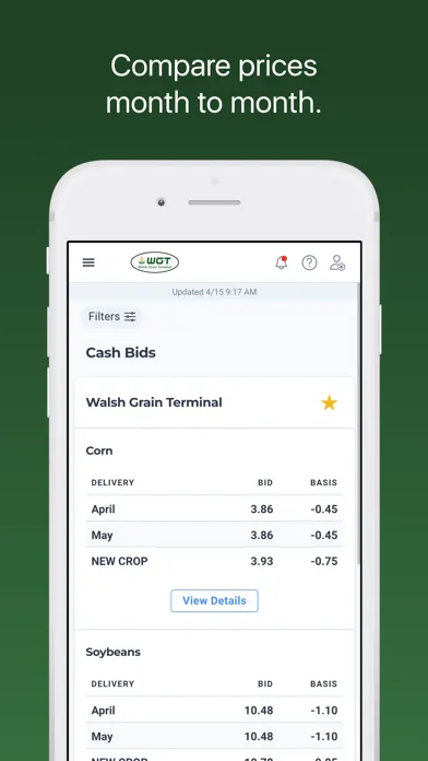 Walsh Grain Terminal Screenshots