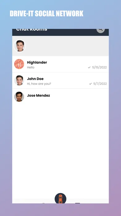 Скриншоты Drive-It Social Network
