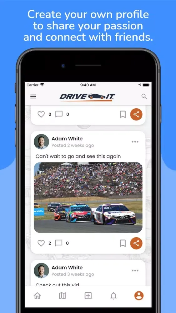 Flutter DriveItApp 스크린샷