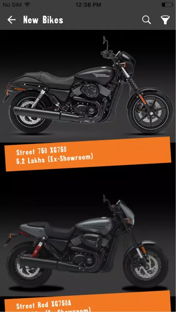 Capturas de pantalla de Bison Harley-Davidson
