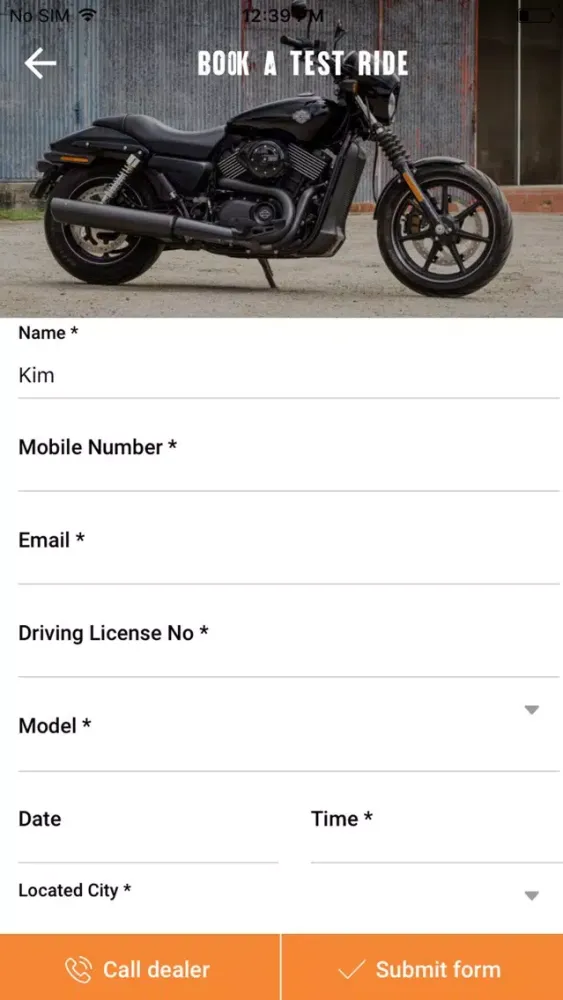 Capturas de pantalla de Bison Harley-Davidson