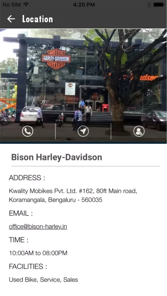 Capturas de pantalla de Bison Harley-Davidson