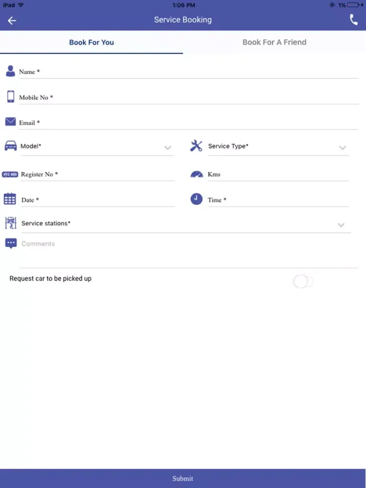 Kapico Maruti iPad  स्क्रीनशॉट