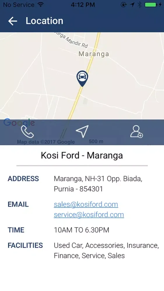 Capturas de tela do Kosi Ford