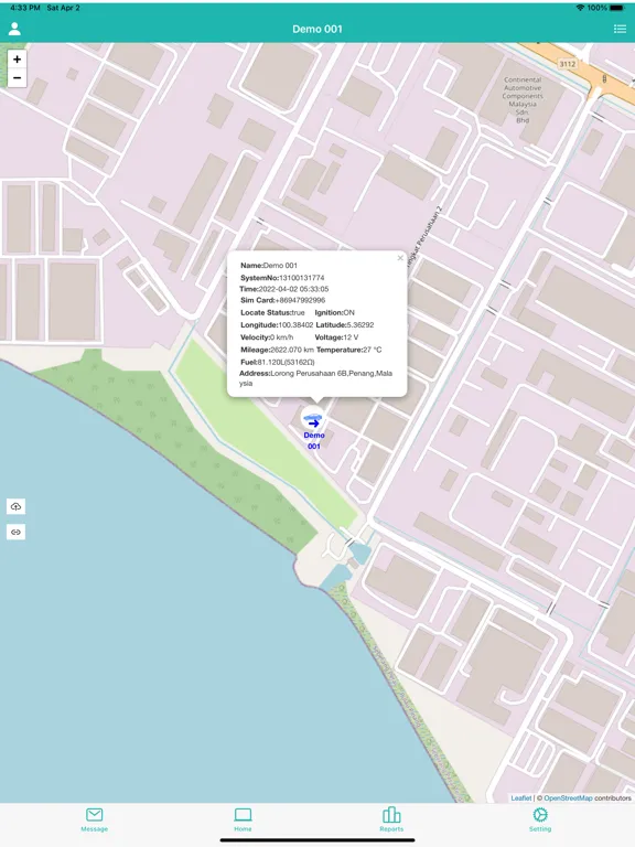 TRACKN iPad  Screenshots