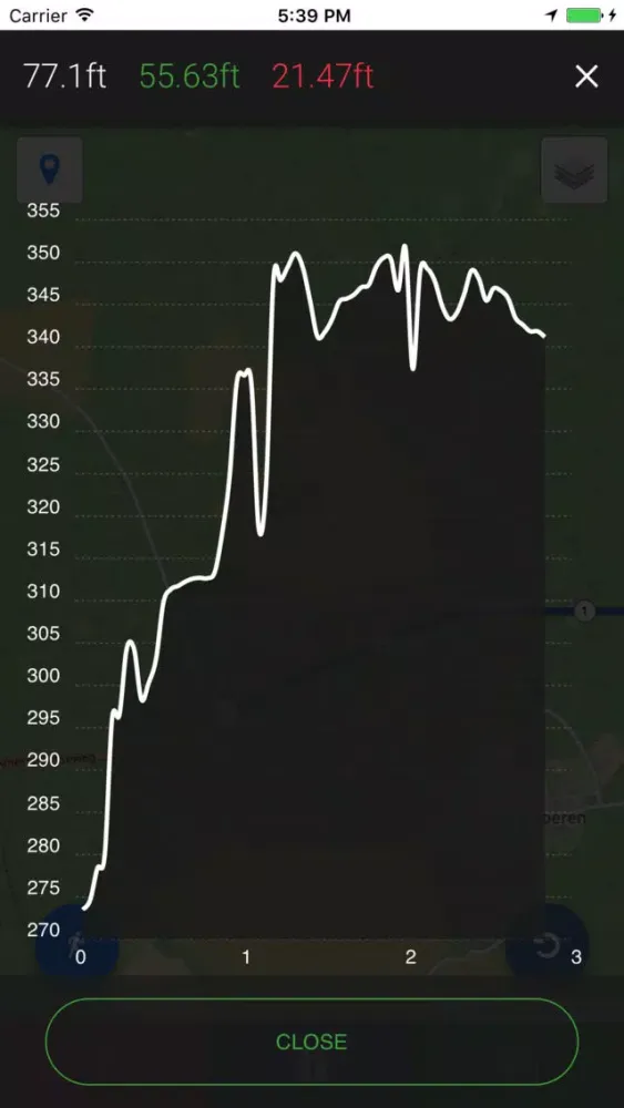 Capturas de tela do MyRoutes Route Planner