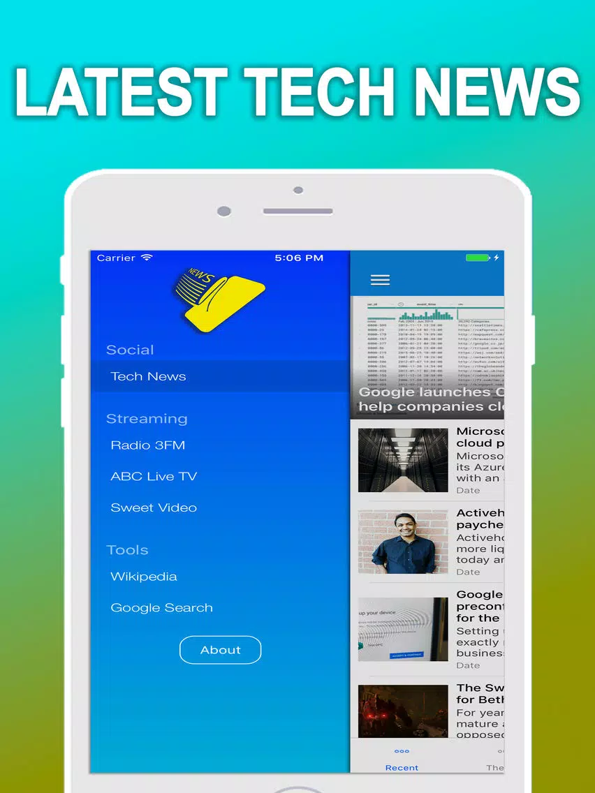 Technology Hub - Go Tech News iPad  Ekran Görüntüleri