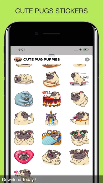 Tangkapan layar CUTE PUG PUPPIES