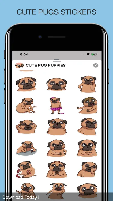 Tangkapan layar CUTE PUG PUPPIES