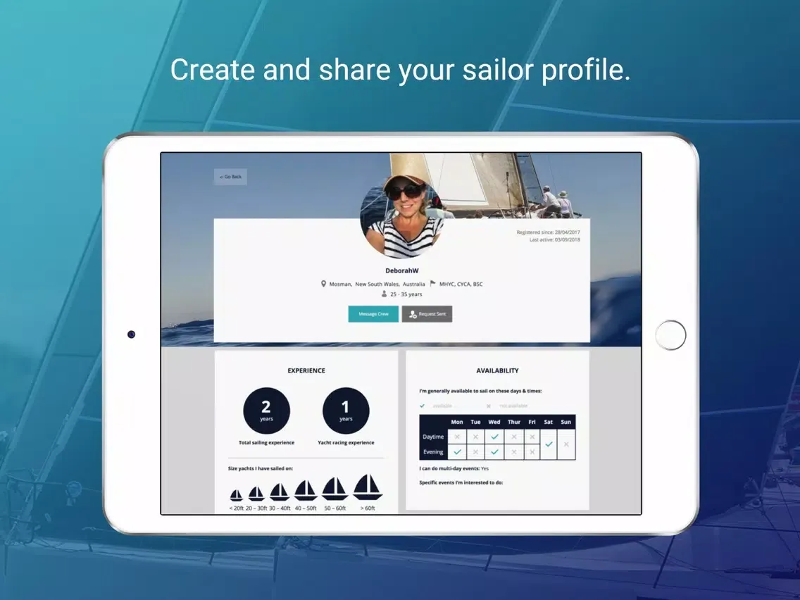 MySail iPad 應用截圖