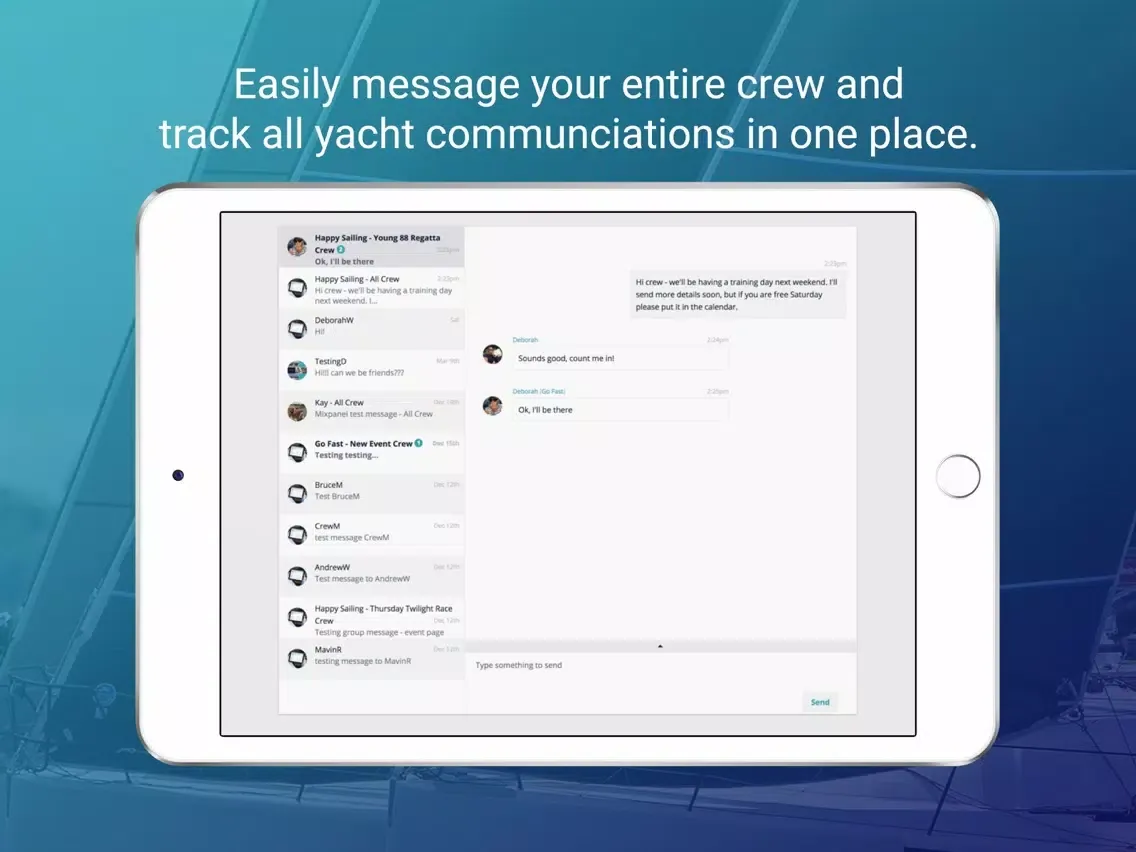 MySail iPad 應用截圖