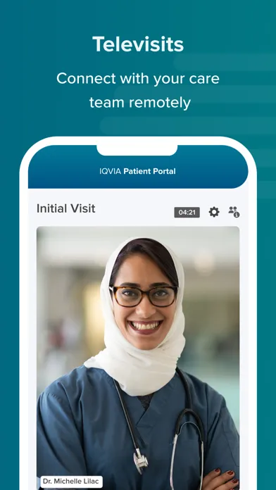 Скриншоты IQVIA Patient Portal