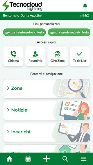 Tangkapan layar Tecnocloud