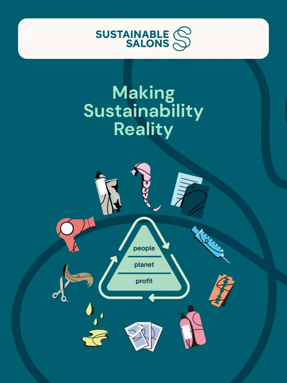 Zrzuty ekranu Sustainable Salons Hub iPad 