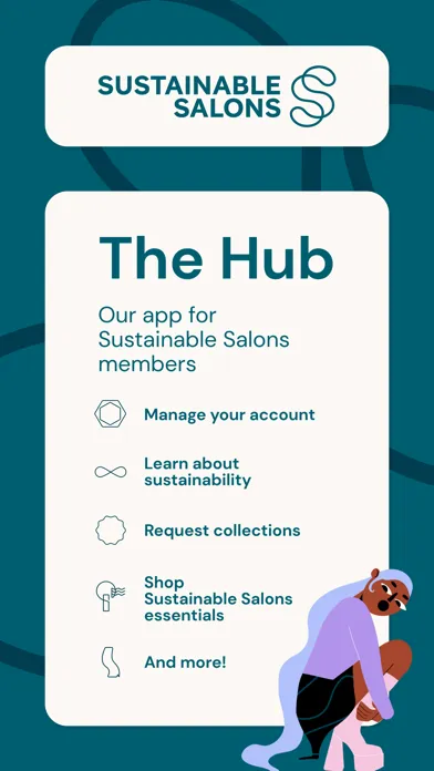 Zrzuty ekranu Sustainable Salons Hub