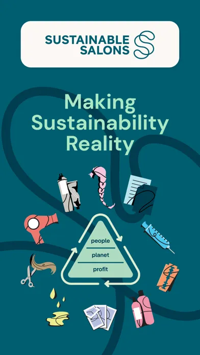 Zrzuty ekranu Sustainable Salons Hub