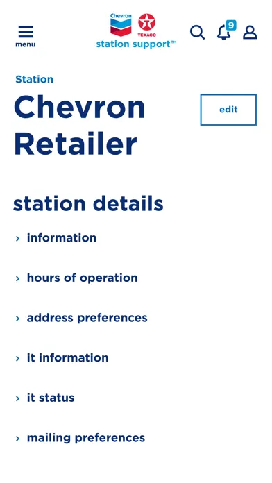 Chevron Texaco Station Support স্ক্রিনশট