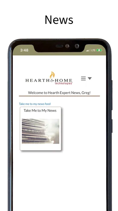Ảnh chụp màn hình của myhht Hearth Expert App