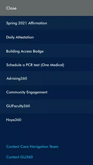 GU360 - Georgetown University 스크린샷