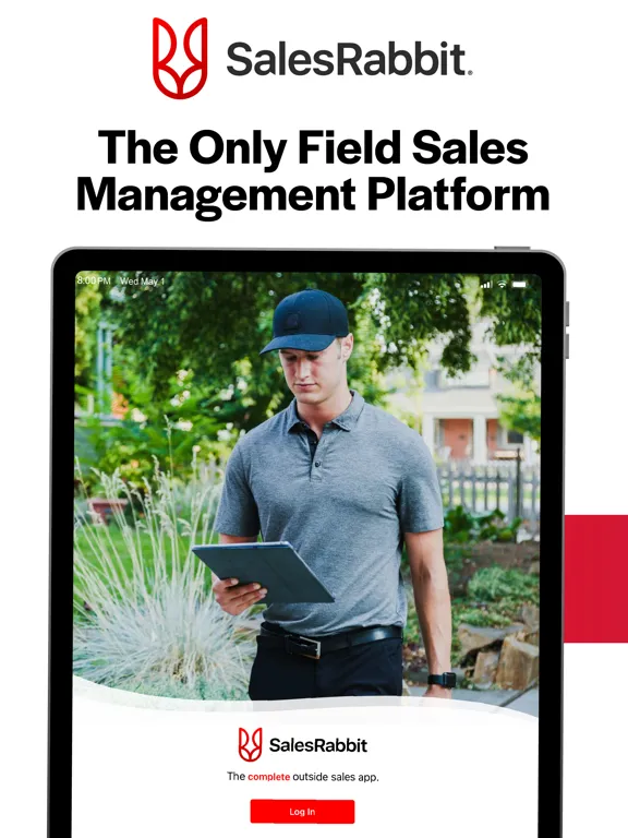 SalesRabbit iPad  스크린샷