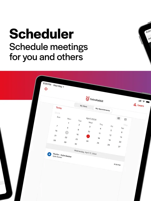 SalesRabbit iPad  스크린샷