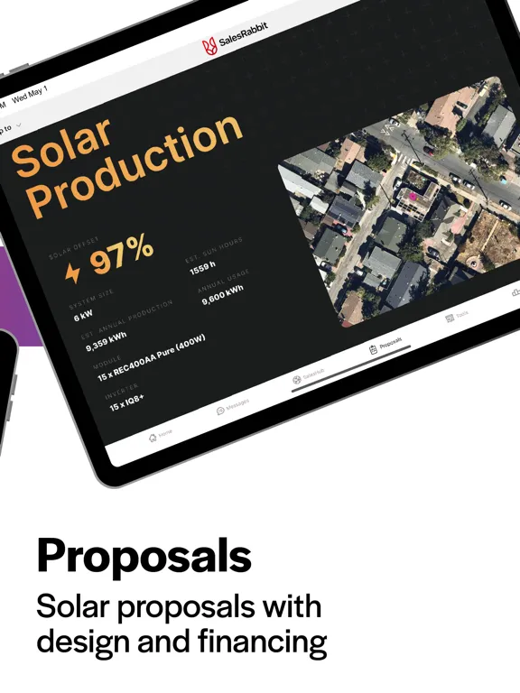 SalesRabbit iPad  스크린샷